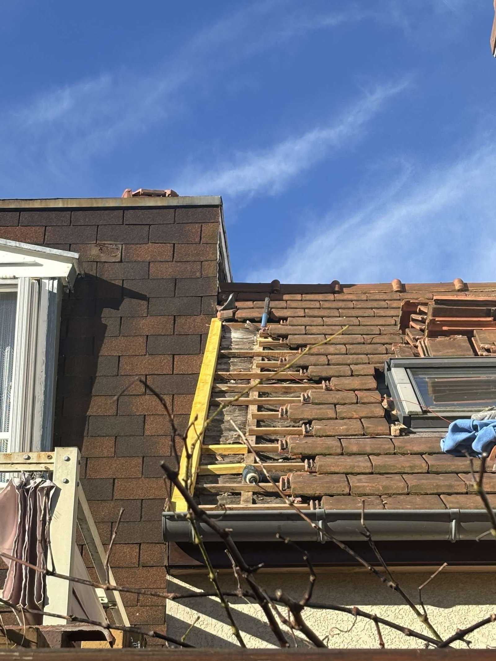 Remplacement de tuiles cassées Oise